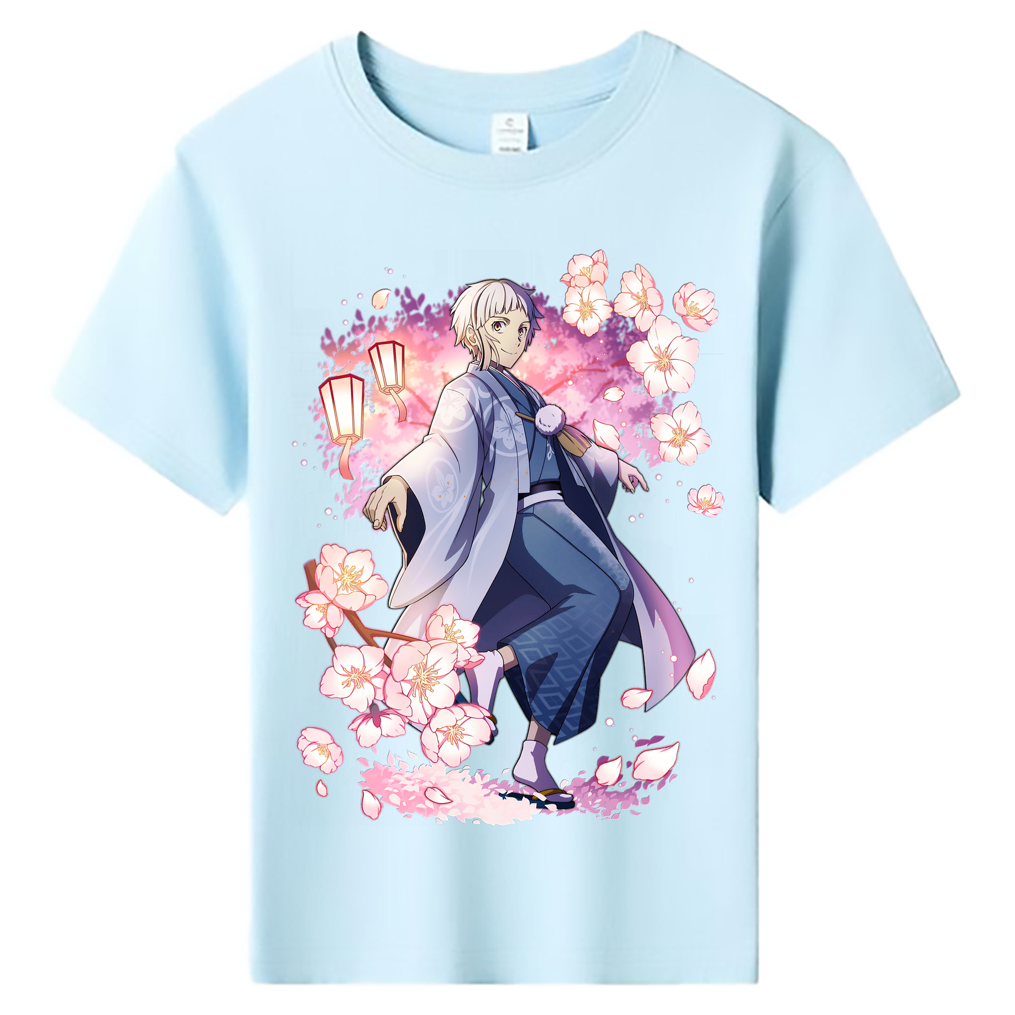 （画像用） 文豪ストレイドッグス Bungo Stray Dogs 綿100％キッズTシャツ（フロントプリント）